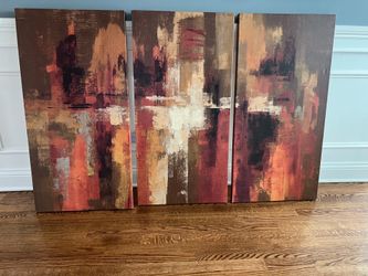 Canvas Wall Art 3 pcs (20” x 40”)