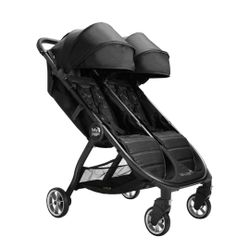 Baby Jogger City Tour 2 Double Stroller - Pitch Black Color