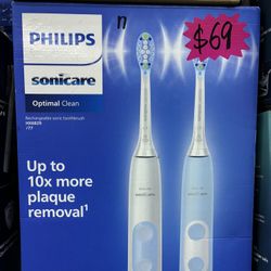 Philips Sonicare Optimal Clean HX6829/77 Rechargeable Toothbrush Set