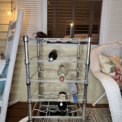 Outdoor Wine Rack