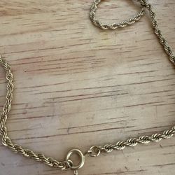 24 Inch Rope Necklace