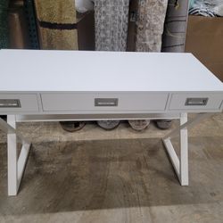 White desk with 3 drawers
47.5x20x30"

$220 FIRM 