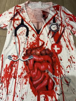 Halloween scary Nurse dress