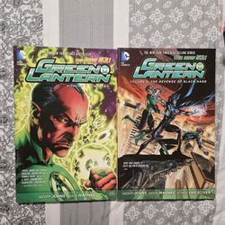 The New 52 Green Latern Volume 1 & Volume 2 Graphic Novels/Comic Books