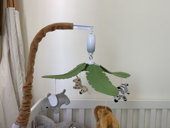 Crib Mobile Safari Animals Themed