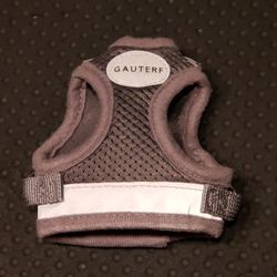 GREY GRAY PET HARNESS QUICK STRAP ADJUSTMENT AND RELEASE  BUCKLES