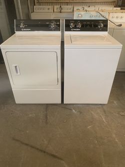 Washer and dryer gas speed queen good condition 90 days warranty Lavadora y secadora gas speed queen buenas condiciones 90 dias de Garantia