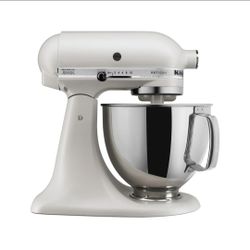 KITCHENAID Artisan 5-Quart Tilt-Head Stand Mixer (Model: KSM150PSMH - Color: Milkshake)