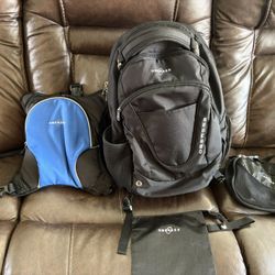 Diaper Backpack with Baby Bottle Cooler