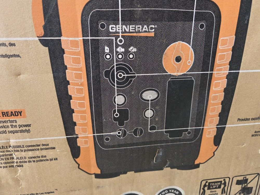 Genrac Gas generator model g p 2200