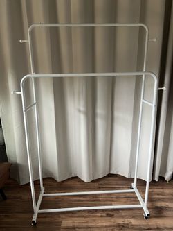 Double Rod Garment Rack