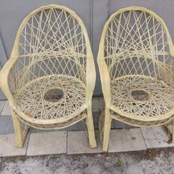 Vintage Spun Fiberglass Chairs 