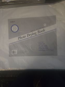Delta 1 Photo Drying Book