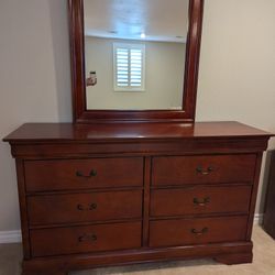 Dresser and Mirror