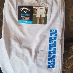 New Callaway Shorts Size 38 For Men 