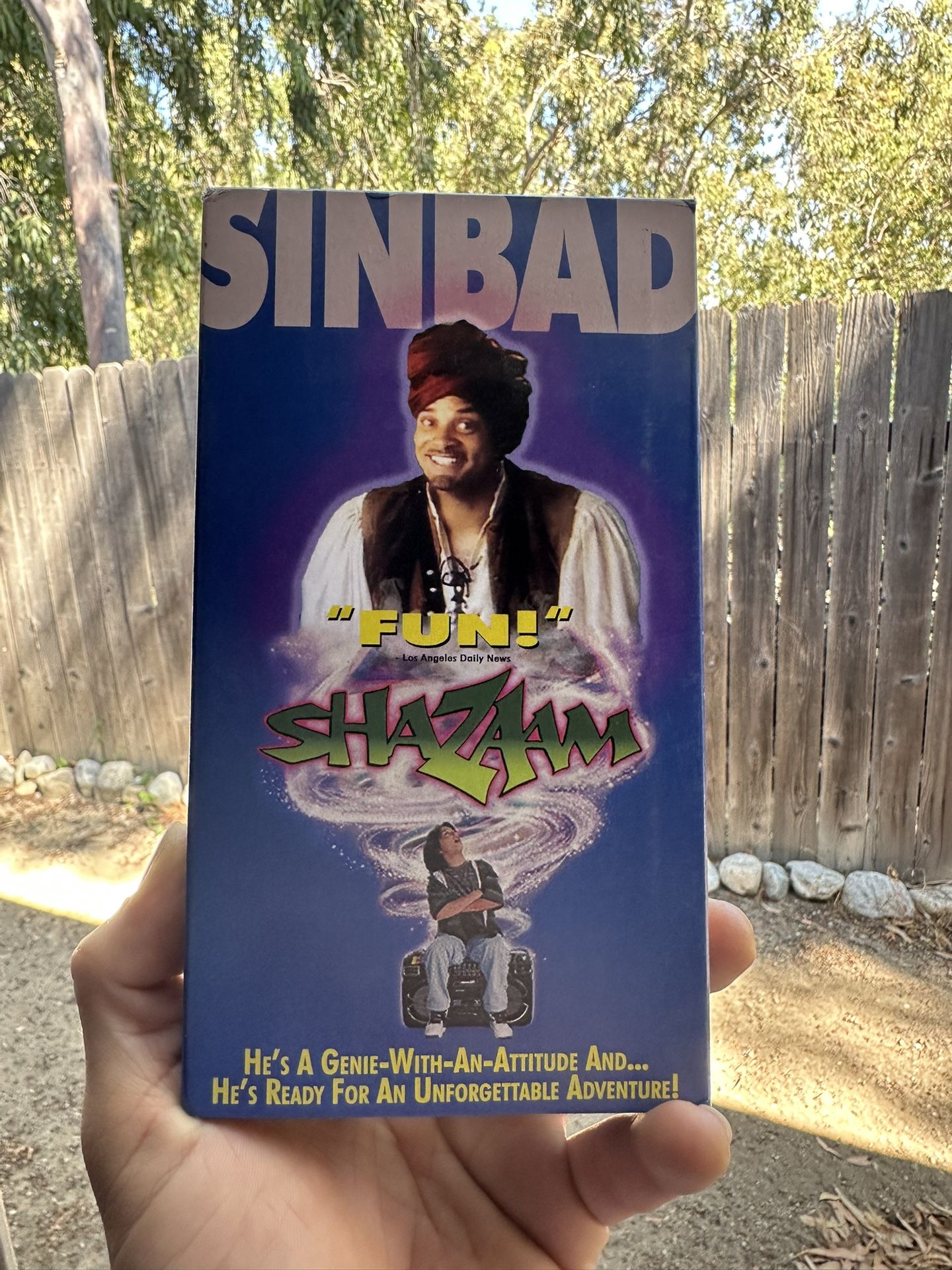 Shazaam VHS