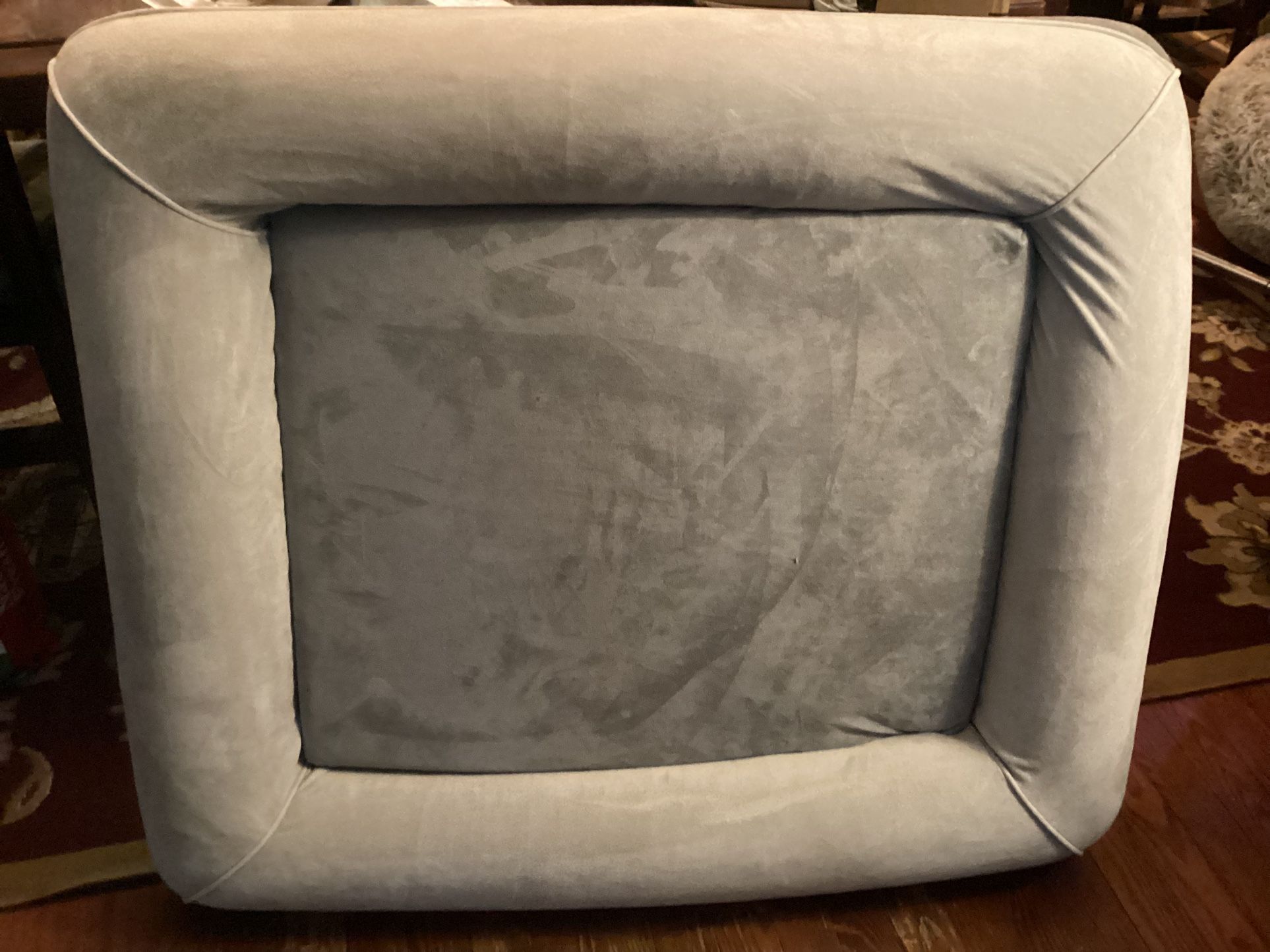 Large Laifug Dog Bed, Firm with removable, washable cover. Insert 23”x25” Outer Bolster is 35”x40” Perfect Condition