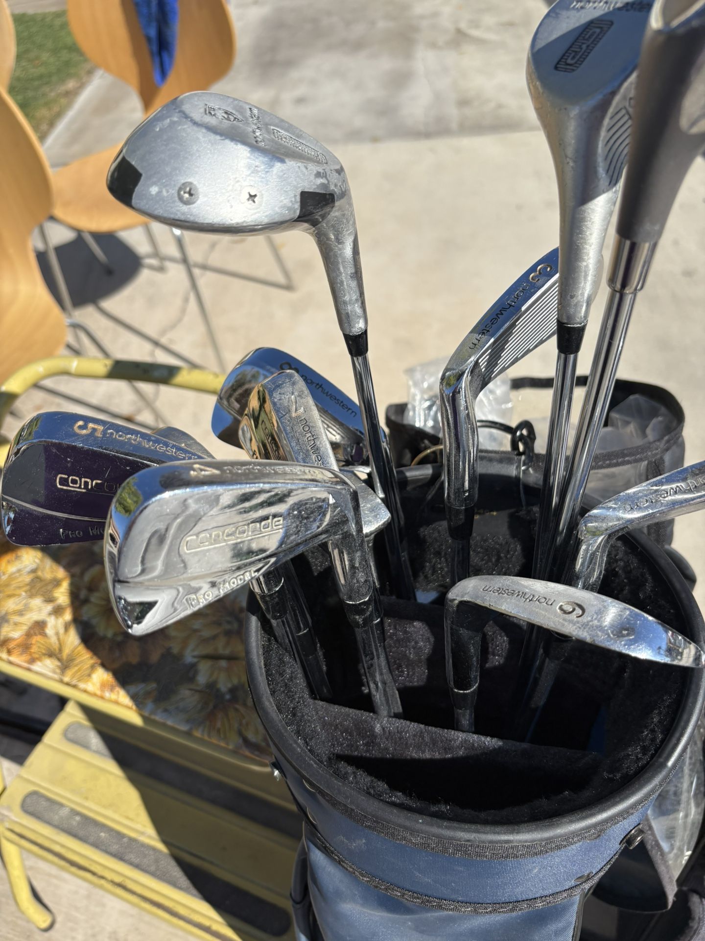 Northwestern golf club set