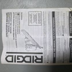 Ridgid R350CHD Pneumatic Clipped Head Framing Nailer