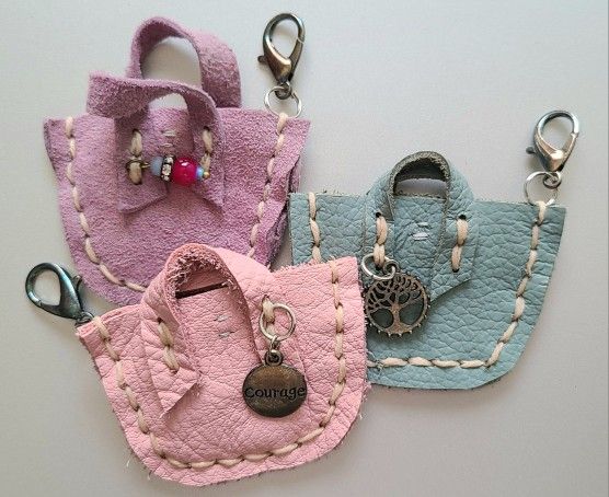 Handmade Mini Purse Keychain, Quarter Holder, Keychain Findings, Gifts For Her