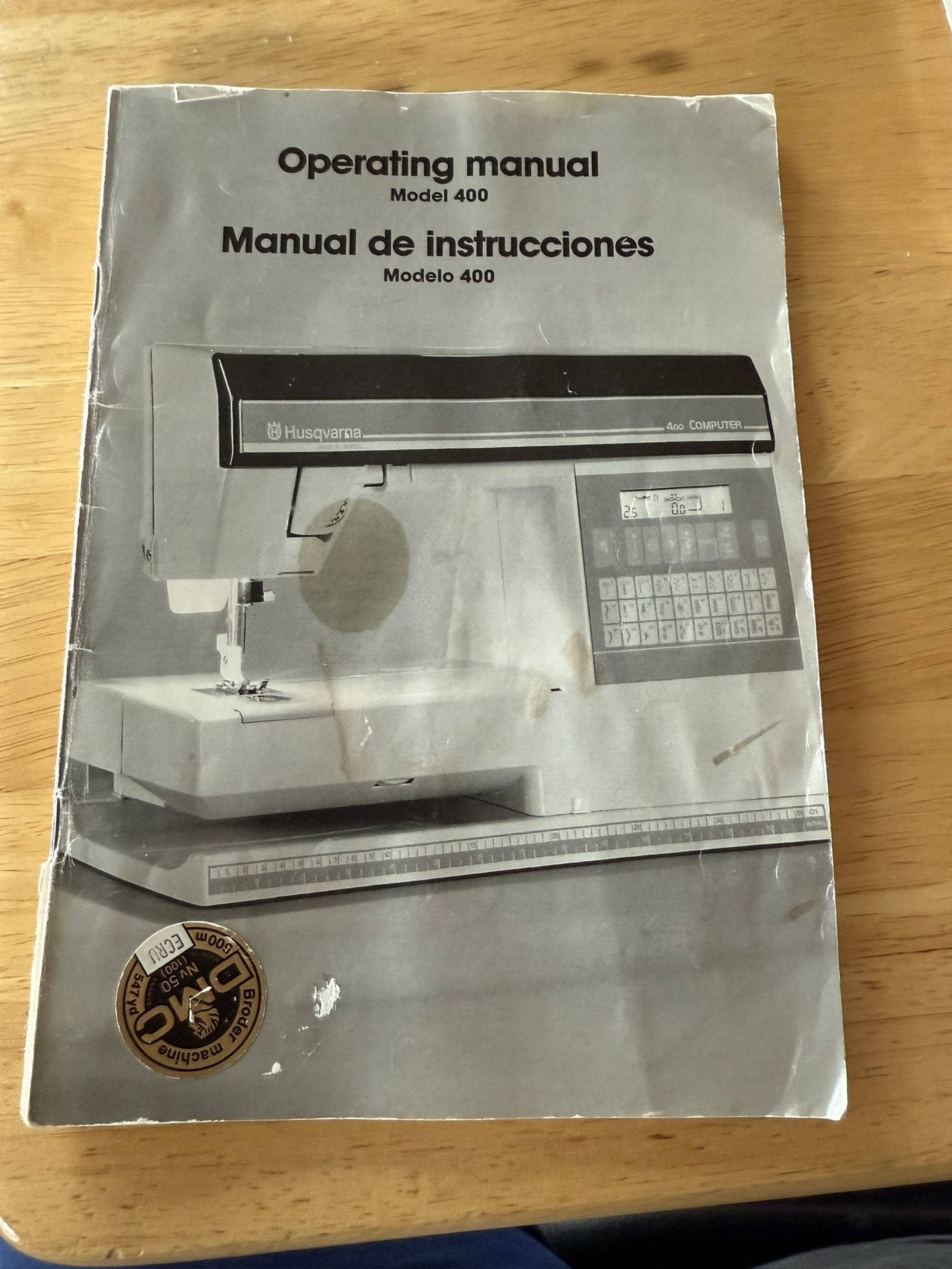 Sewing Machine & Table