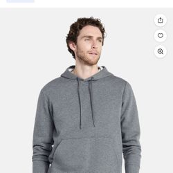 Charcoal Gray Sweatshirt With Hoodie. All Sizes