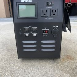 4Patriots Solar Powered Generator System