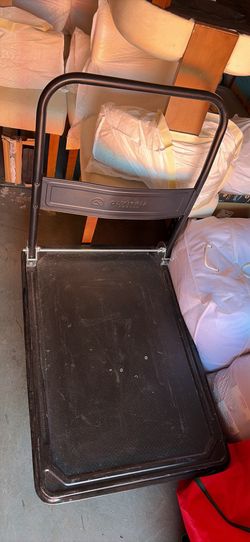 Collapsible moving cart