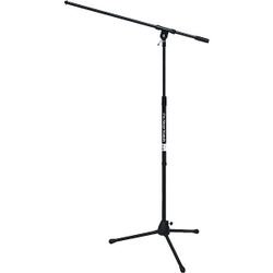 euro boom mic stick stand on stage