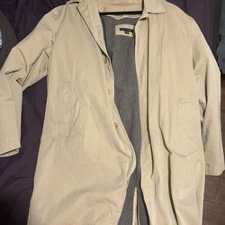 XL Banana Republic Tan Winter Trench Coat