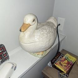 Ceramic Duck Dish