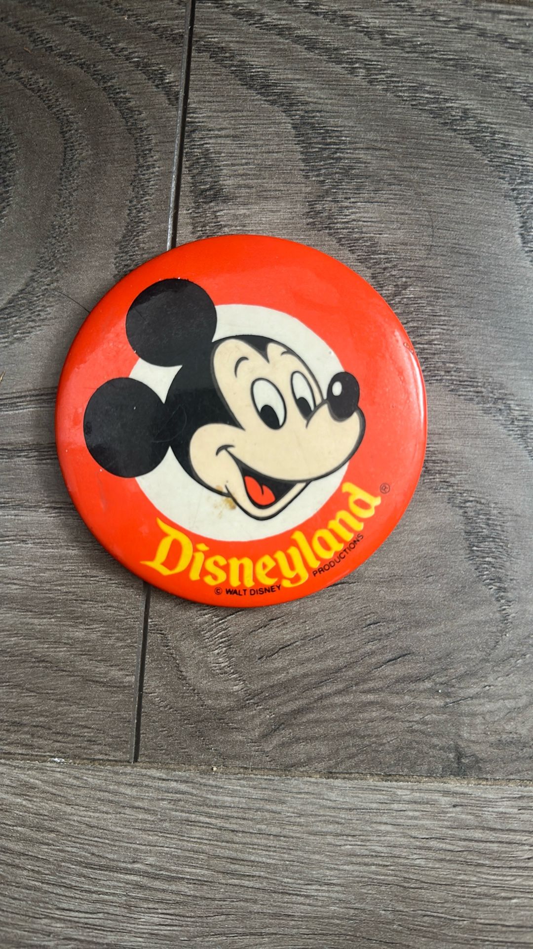 Vintage Disneyland Mickey Mouse Pin