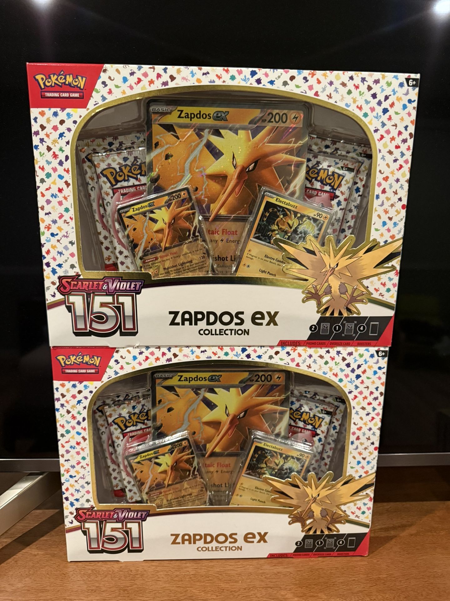 Zapdos EX 151 Pokemon Box