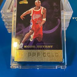 Kobe Bryant Gold Parallel Rookie Card