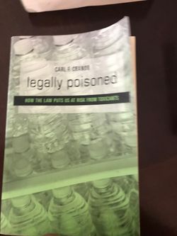 Legally poisoned
