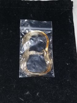 Gold plated choker chain