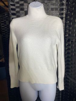 Ladies medium zara white sweater