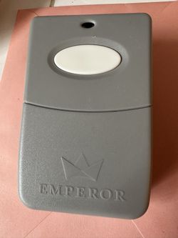 Emperor single button garage door and gate remote opener 300 MHZ 10 dip switch