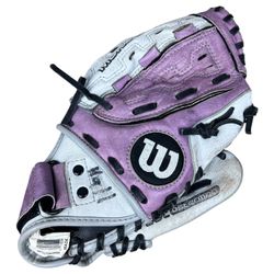 Wilson 10” Cat Osterman Monsta Web Fast Pitch Glove Pink RHT A0440 CT10 Youth