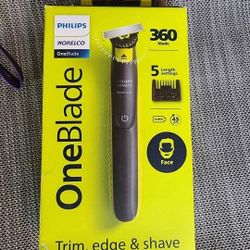 Philips norelco one blade trim,edge&shave.