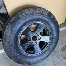 Spare Truck Tire