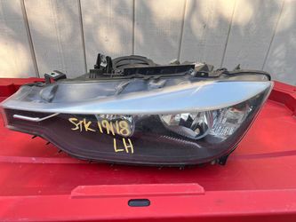 OEM 2012-2015 BMW 3 SERIES LEFT HEADLIGHT HALOGEN DRIVER SIDE 63117259549