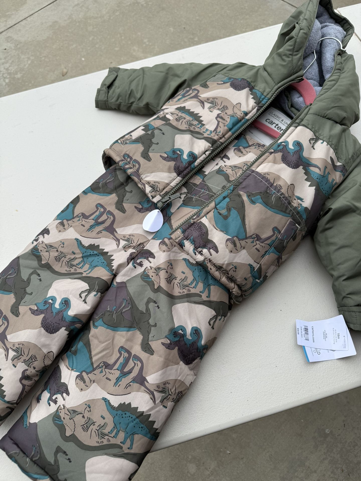 Boys Snow Bib/jacket And Boots