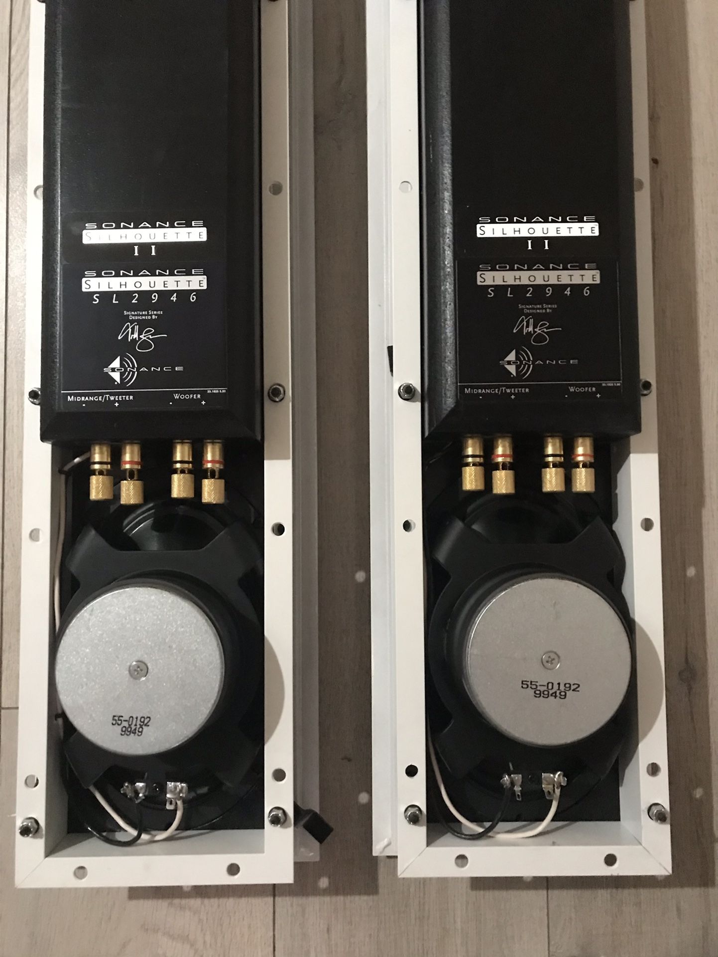 Sonance Silhouette Model II SL2946 46" In Wall Speakers