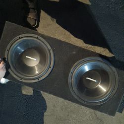 2 BLAUPUNKT 12INCH SUBWOOFERS 