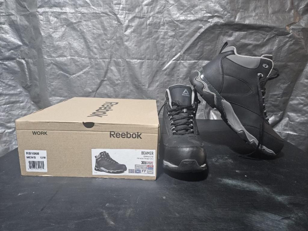 Steel Toe Boots Several Different Pairs