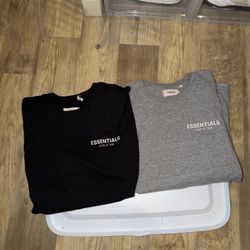 FOG FEAR OF GOD ESSENTIALS OG T Shirts Size L Lightly Used