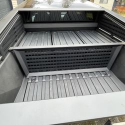 Tesla Cybertruck Storage Bins Totes Wheel Cover Cap