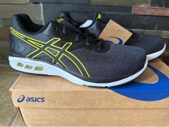 ASICS Gel Run Adapt Men’s Size 9 Black Bright Yellow 101B786-002
