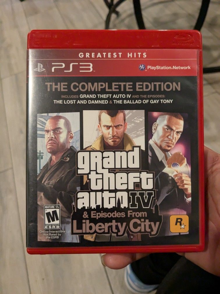 PlayStation 3 PS3 Grand Theft Auto The Complete Edition